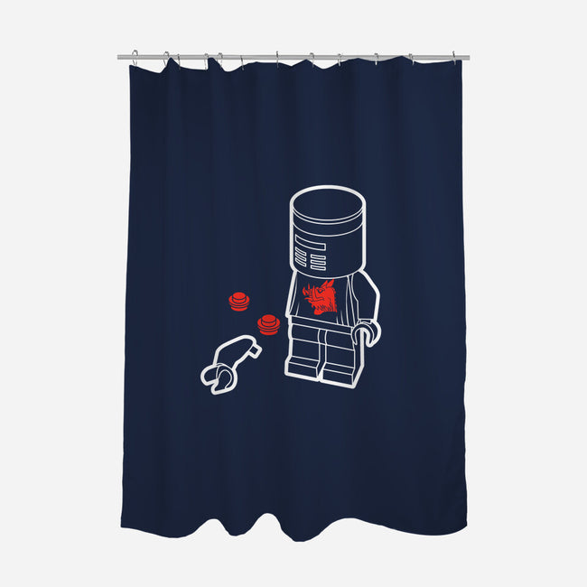 Mini Flesh Wound-none polyester shower curtain-Brinkerhoff