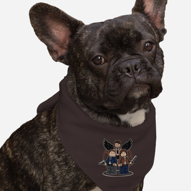 Mini Hunters-dog bandana pet collar-Matt Parsons