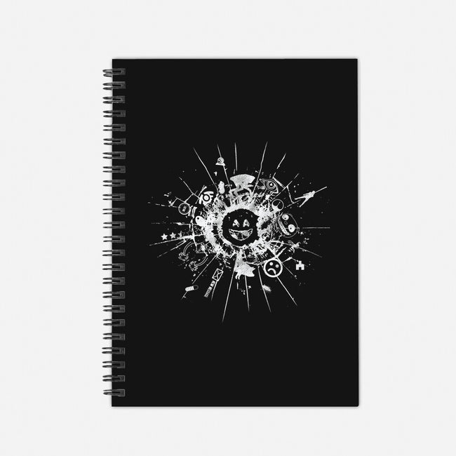 Mirrored-none dot grid notebook-Beware_1984