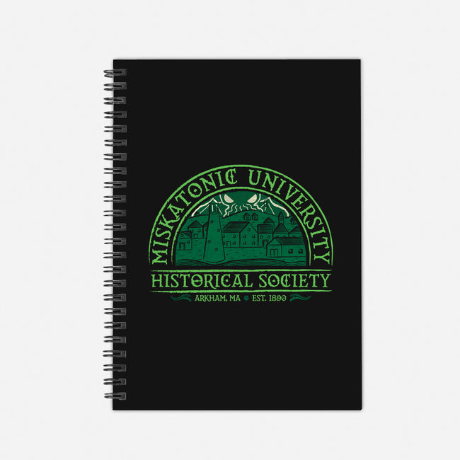 Miskatonic History Society-none dot grid notebook-MJ