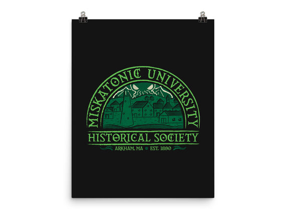 Miskatonic History Society