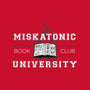 Miskatonic University-none beach towel-andyhunt