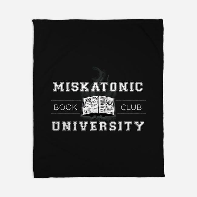Miskatonic University-none fleece blanket-andyhunt