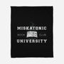 Miskatonic University-none fleece blanket-andyhunt