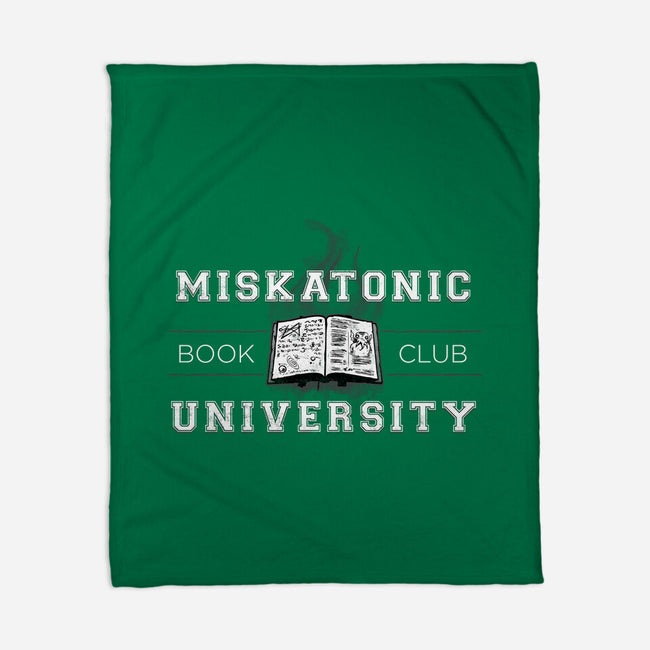Miskatonic University-none fleece blanket-andyhunt