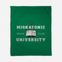Miskatonic University-none fleece blanket-andyhunt