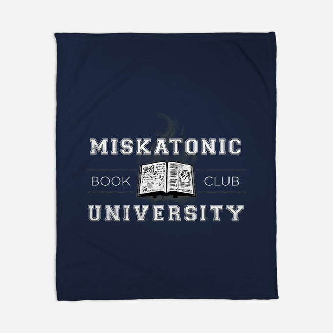 Miskatonic University-none fleece blanket-andyhunt