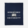Miskatonic University-none fleece blanket-andyhunt