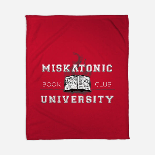 Miskatonic University-none fleece blanket-andyhunt