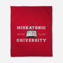 Miskatonic University-none fleece blanket-andyhunt