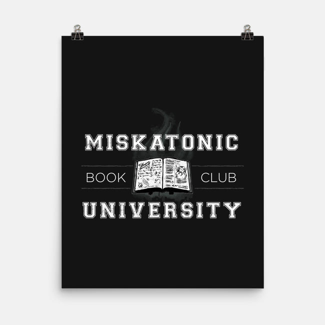 Miskatonic University-none matte poster-andyhunt