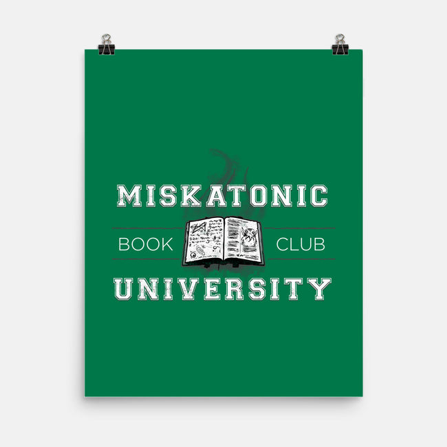 Miskatonic University-none matte poster-andyhunt