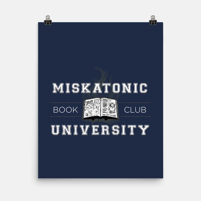Miskatonic University-none matte poster-andyhunt
