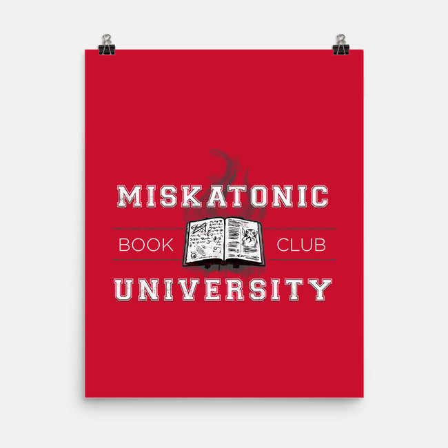 Miskatonic University-none matte poster-andyhunt
