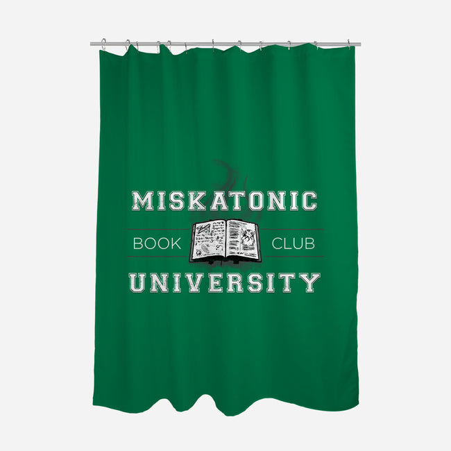 Miskatonic University-none polyester shower curtain-andyhunt