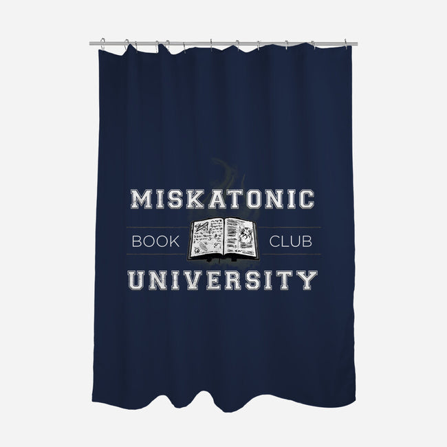 Miskatonic University-none polyester shower curtain-andyhunt