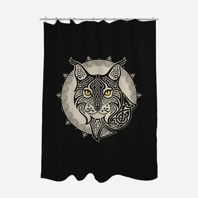 Mistress of Night-none polyester shower curtain-RAIDHO