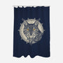 Mistress of Night-none polyester shower curtain-RAIDHO
