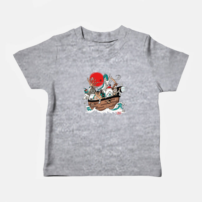 Miyazaki's Ark-baby basic tee-ducfrench