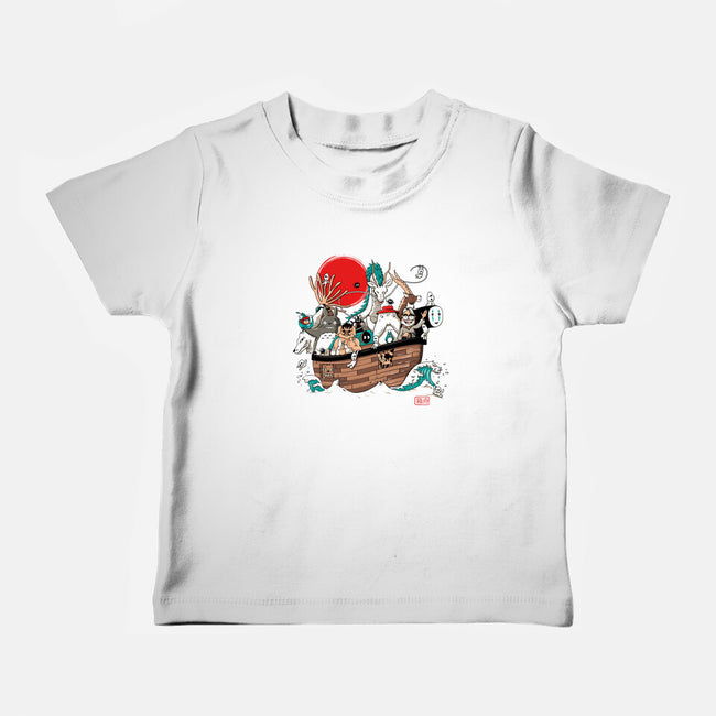 Miyazaki's Ark-baby basic tee-ducfrench