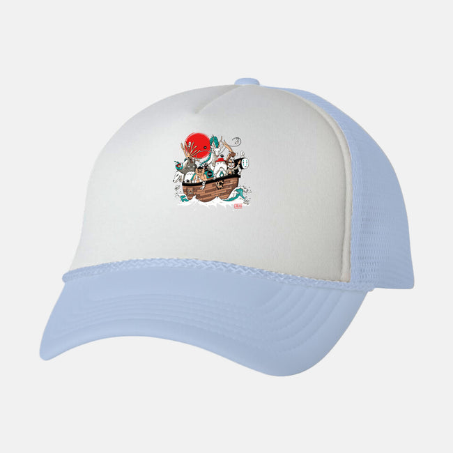 Miyazaki's Ark-unisex trucker hat-ducfrench