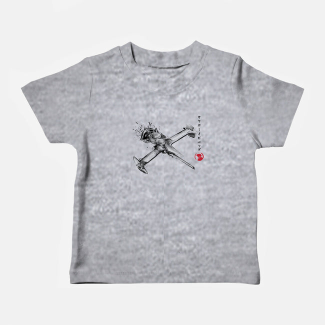 MONO Racer Sumi-e-baby basic tee-DrMonekers