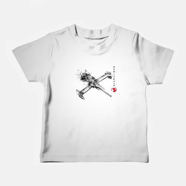 MONO Racer Sumi-e-baby basic tee-DrMonekers