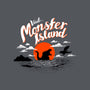 Monster Island-none beach towel-AustinJames