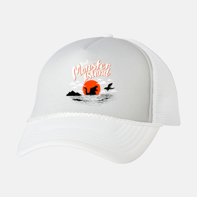 Monster Island-unisex trucker hat-AustinJames