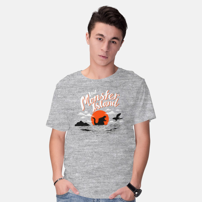 Monster Island-mens basic tee-AustinJames