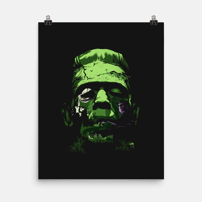 Monster Terror-none matte poster-dandingeroz