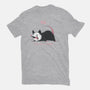 Mood Possum-unisex basic tee-ChocolateRaisinFury