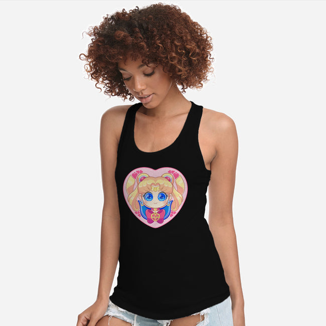 Moon Love-womens racerback tank-strawberryquiche