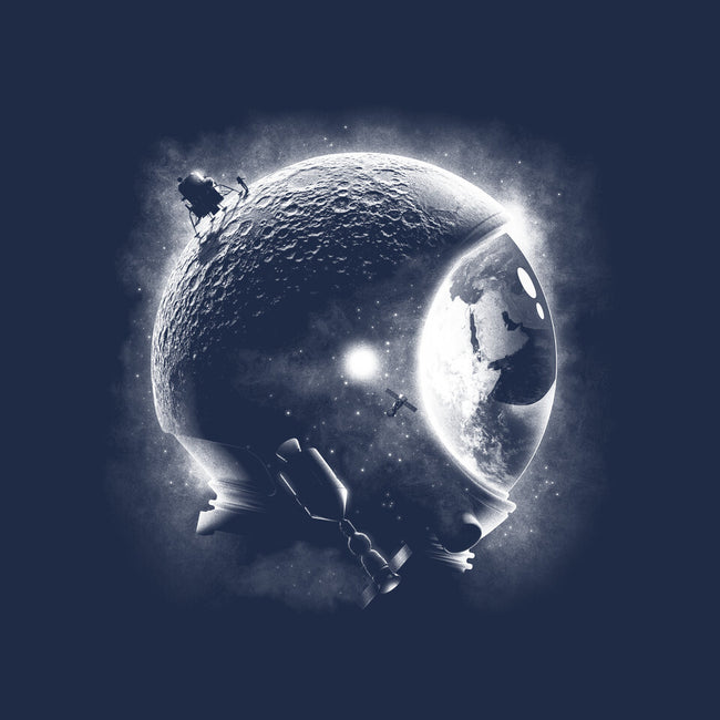 Moon's Helmet-none polyester shower curtain-Ramos