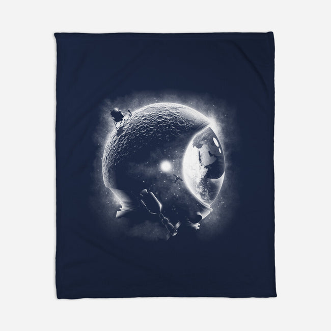 Moon's Helmet-none fleece blanket-Ramos