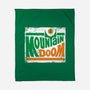 Mountain Doom-none fleece blanket-kentcribbs