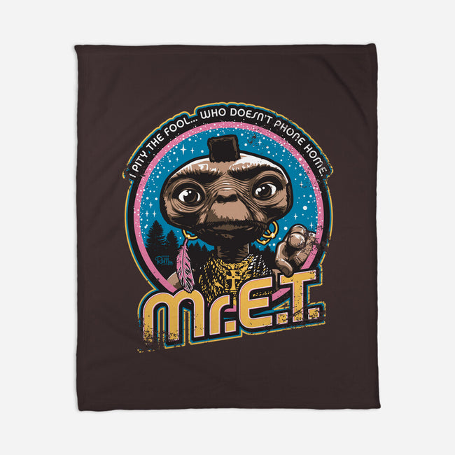 Mr. E.T.-none fleece blanket-Captain Ribman