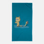 Mummy Cat-none beach towel-IdeasConPatatas