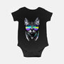 Music Lover Cat-baby basic onesie-clingcling