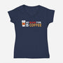 My Blood Type-womens v-neck tee-Fishbiscuit