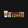 My Blood Type-none stretched canvas-Fishbiscuit