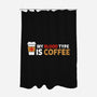 My Blood Type-none polyester shower curtain-Fishbiscuit