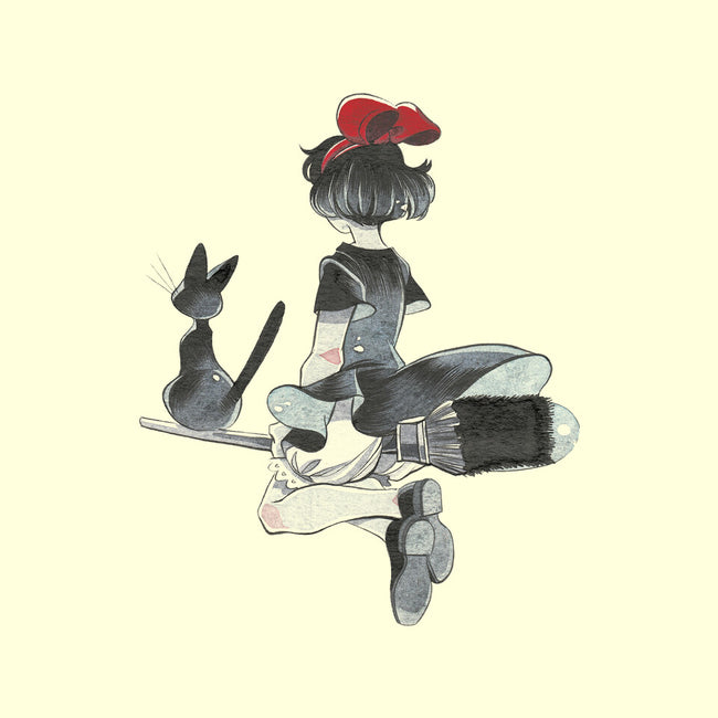 My Favorite Witch-none fleece blanket-alliebirdseed