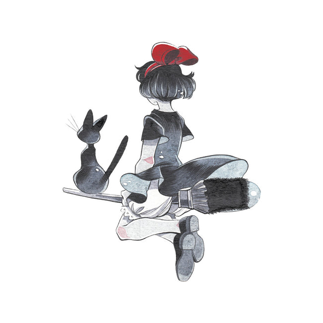 My Favorite Witch-none fleece blanket-alliebirdseed