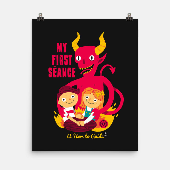 My First Seance-none matte poster-DinoMike