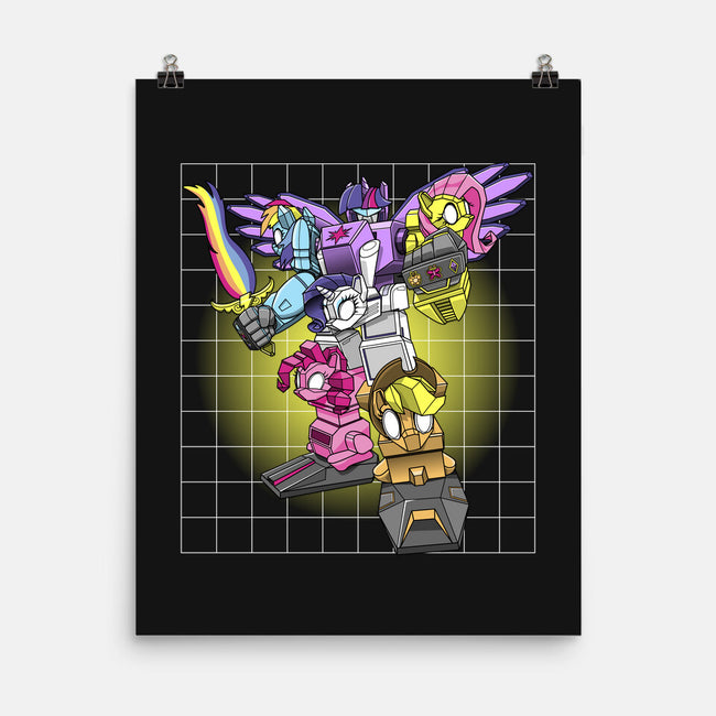 My Little Ponytron-none matte poster-boltfromtheblue