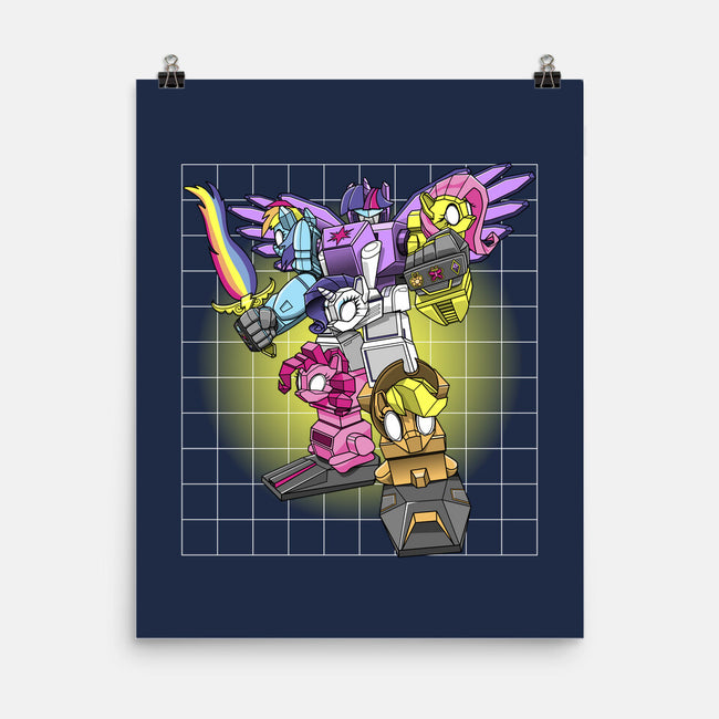 My Little Ponytron-none matte poster-boltfromtheblue