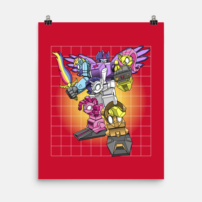 My Little Ponytron-none matte poster-boltfromtheblue