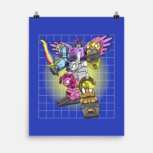 My Little Ponytron-none matte poster-boltfromtheblue