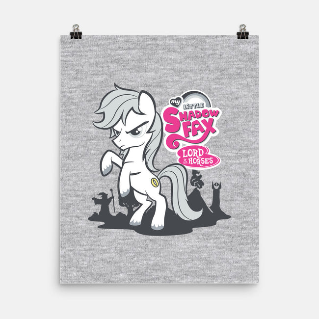 My Little Shadowfax-none matte poster-Italiux
